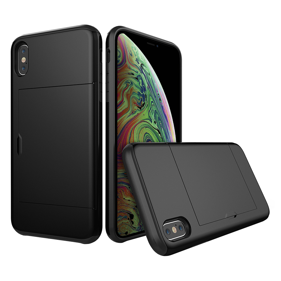 Tough Armour Slide Case Card Holder for Apple iPhone Xs Max